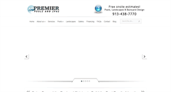 Desktop Screenshot of premierpoolsofkc.com